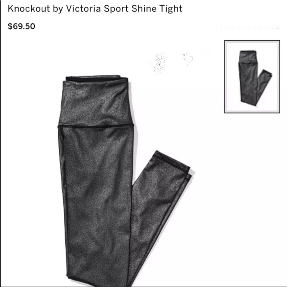 NWOT Victoria Secret Knock Out Legging size medium